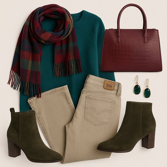 Own a Piece of Denim History: Authentic Levi's Wide-Leg Woven Cotton Pants! - Picture 2 of 10